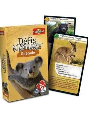 Bioviva Défis Nature- Oceonie -French Card Game New Sealed Ages 7+